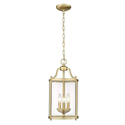Golden Lighting Payton 3-Light Brushed Champagne Bronze Standard Pendant Light