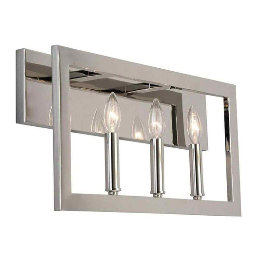 Eglo Jordan 22 in. 3-Light Satin Nickel Vanity Light