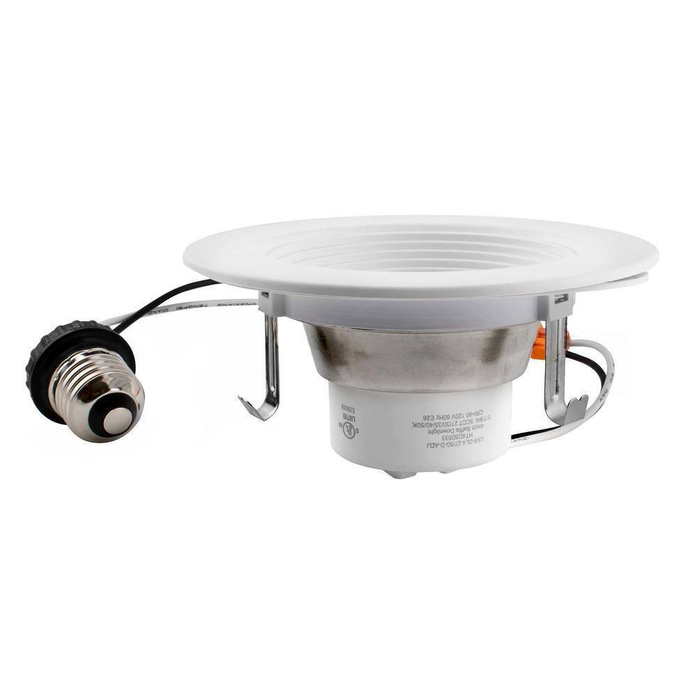 Simply Conserve 4 in. Wattage and CCT Selectable LED Recessed Downlight Retrofit