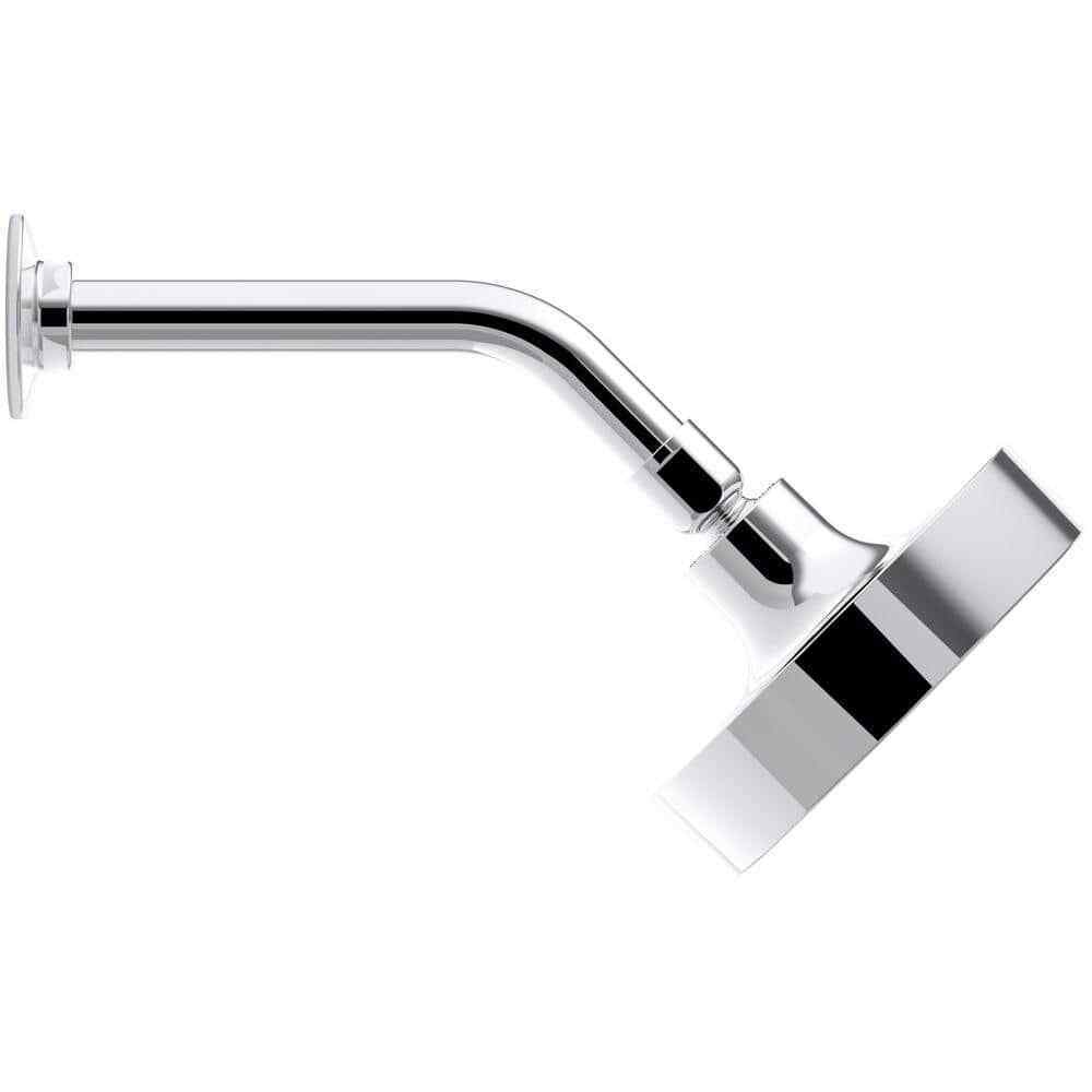 KOHLER Purist 1-Spray 5.5 in. Single Wall Mount Low Flow Fixed Shower Head