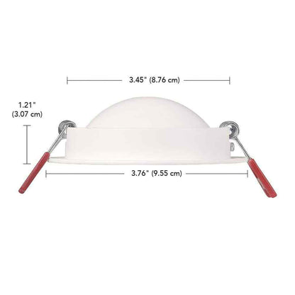 Commercial Electric 3 in.  Ultra-Spot Canless Recessed Integrated LED (6 pack)