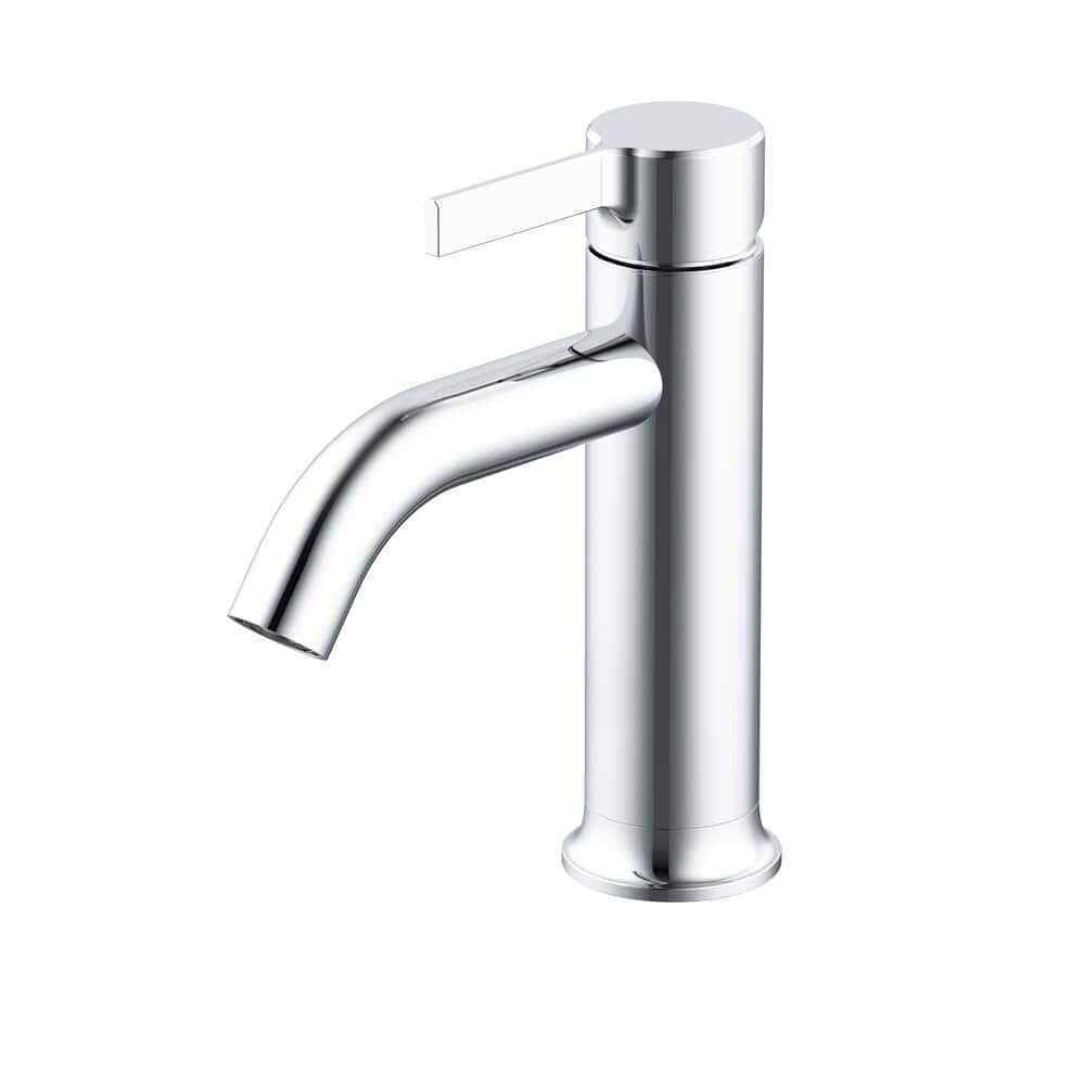 Glacier Bay Ryden Single-Handle Single-Hole Bathroom Faucet in Chrome