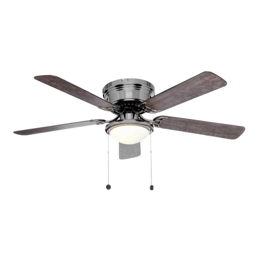 Hugger 52 in. LED Gunmetal Ceiling Fan AL383LED-GM
