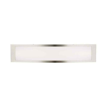 Hampton Bay Woodbury 24.5 in. Brushed Nickel Linear LED Vanity Light Bar