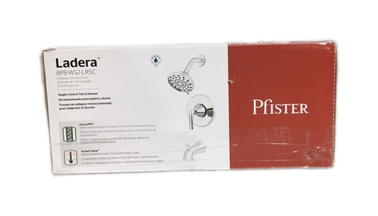 Pfister Ladera Single Handle 3-Spray Tub/Shower Faucet 1.8 GPM Polished Chrome