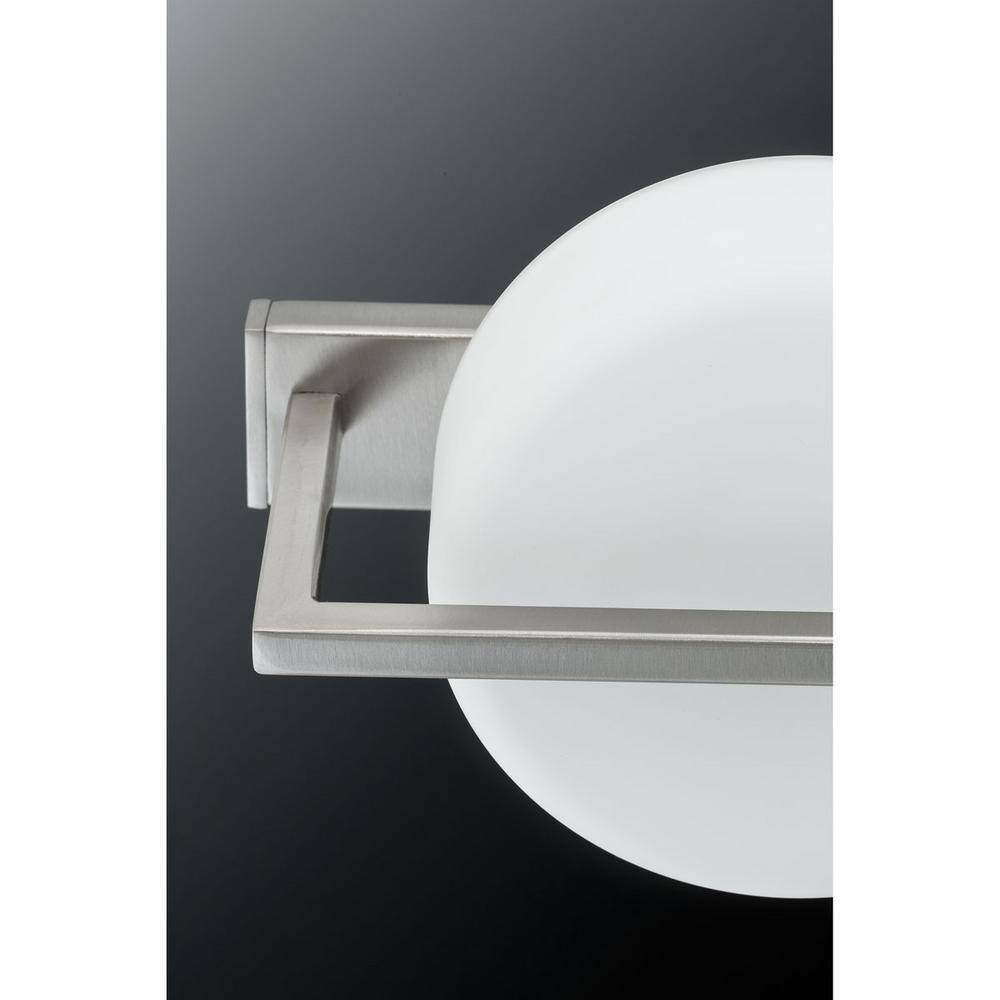 Progress Lighting Volo Collection Brushed Nickel Integrated LED Vanity Light