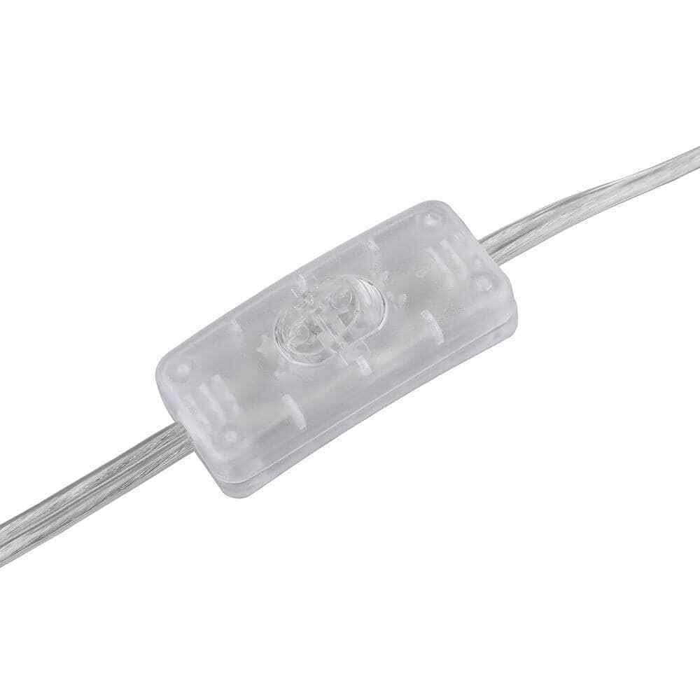 Meyer&Cross Piper 9 in. Brushed Nickel/White Uplight Mini Lamp with Fabric Shade