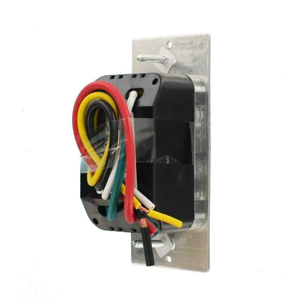 Leviton Programmable Timer Switch, 24-Hour, LCD Display, Single Pole