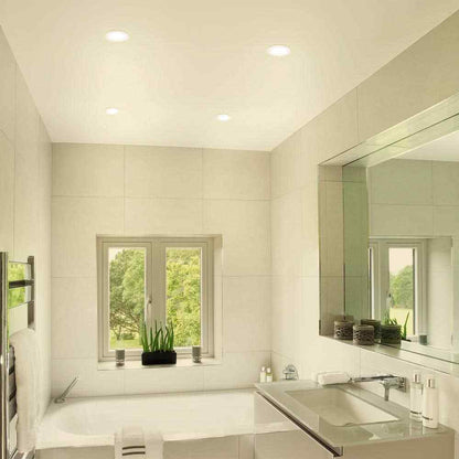 Commercial Electric 8 in. Canless Integrated LED Recessed Light Kit