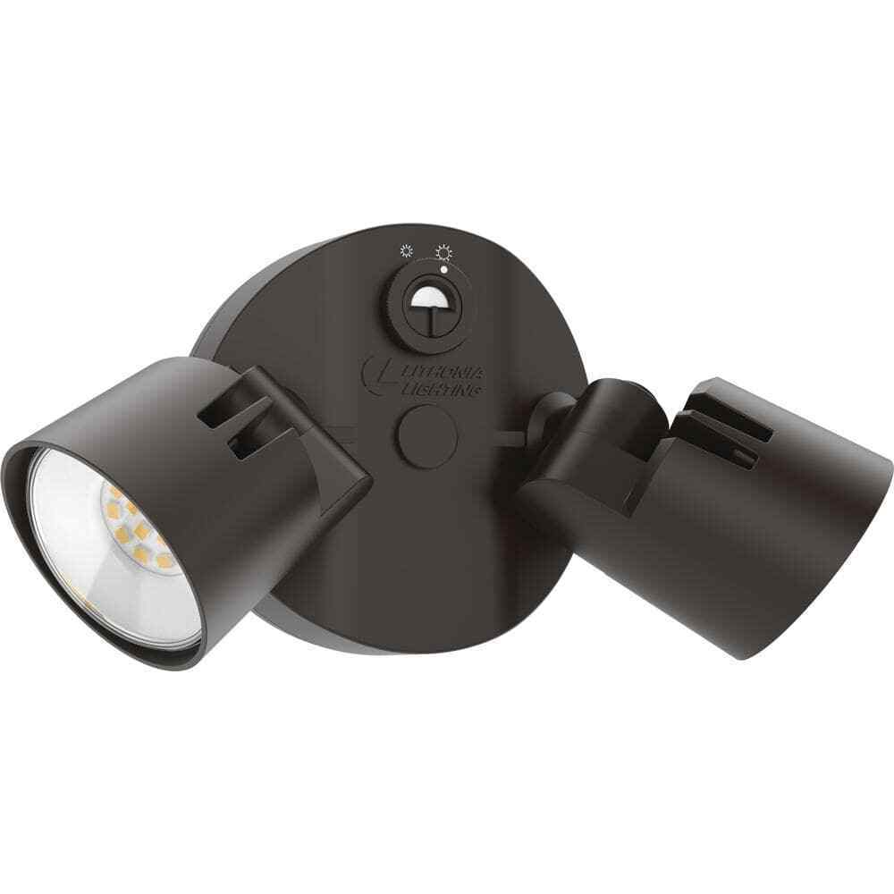 Lithonia Lighting Contractor Select HGX Dark Bronze Integrated LED Flood Light