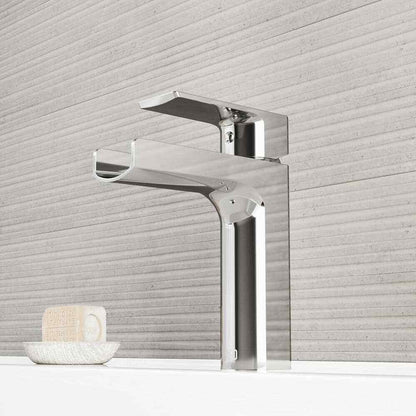 VIGO Ileana Single Handle Single-Hole Bathroom Faucet in Chrome VG01042CH