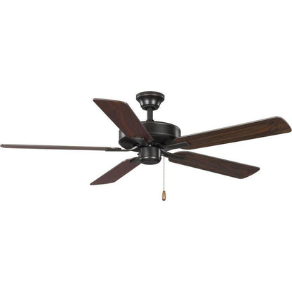 Progress Lighting AirPro 52 in. Antique Bronze AC Motor Transitional Ceiling Fan