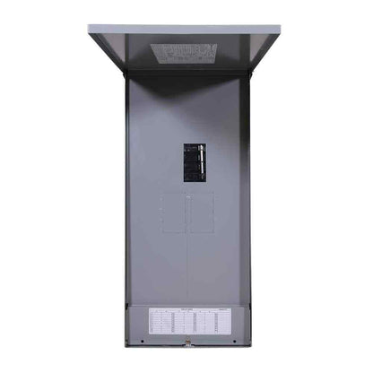 GE PowerMark Gold 150 Amp 8-Space 16-Circuit Load Center Outdoor Breaker Panel