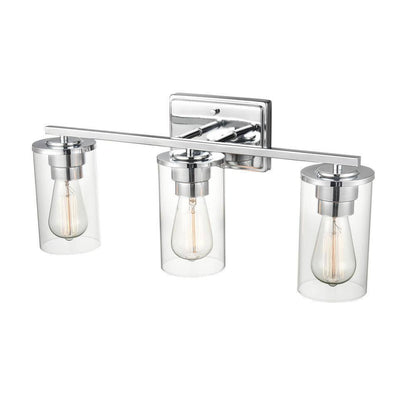 Millennium Lighting Verlana 22 in. 3-Light Chrome Bathroom Vanity Light