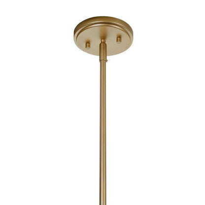STANFORD LIGHTING Argenta 1-Light Antique Brass Cage Pendant