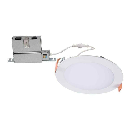 HALO HLB Series 6 in. Canless Dimmable Indoor Outdoor LED Recessed Light Kit
