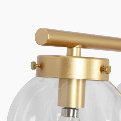 Uolfin Mid-Century Powder Room Vanity Light Bar 34.2 in. 5-Light