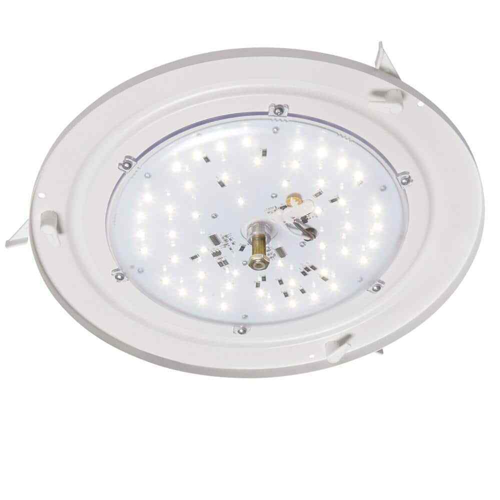 Lithonia Lighting 24-Watt LED White 1600 Lumens 4000K Round Flush Mount Light