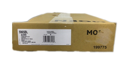 MOEN Align Single-Handle Bar Faucet Featuring Reflex in Matte Black 5965BL