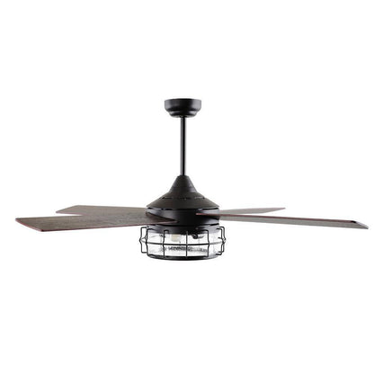 Matrix Decor 52 in. Oil Rubbed Bronze Downrod Ceiling Fan w/ Remote Control