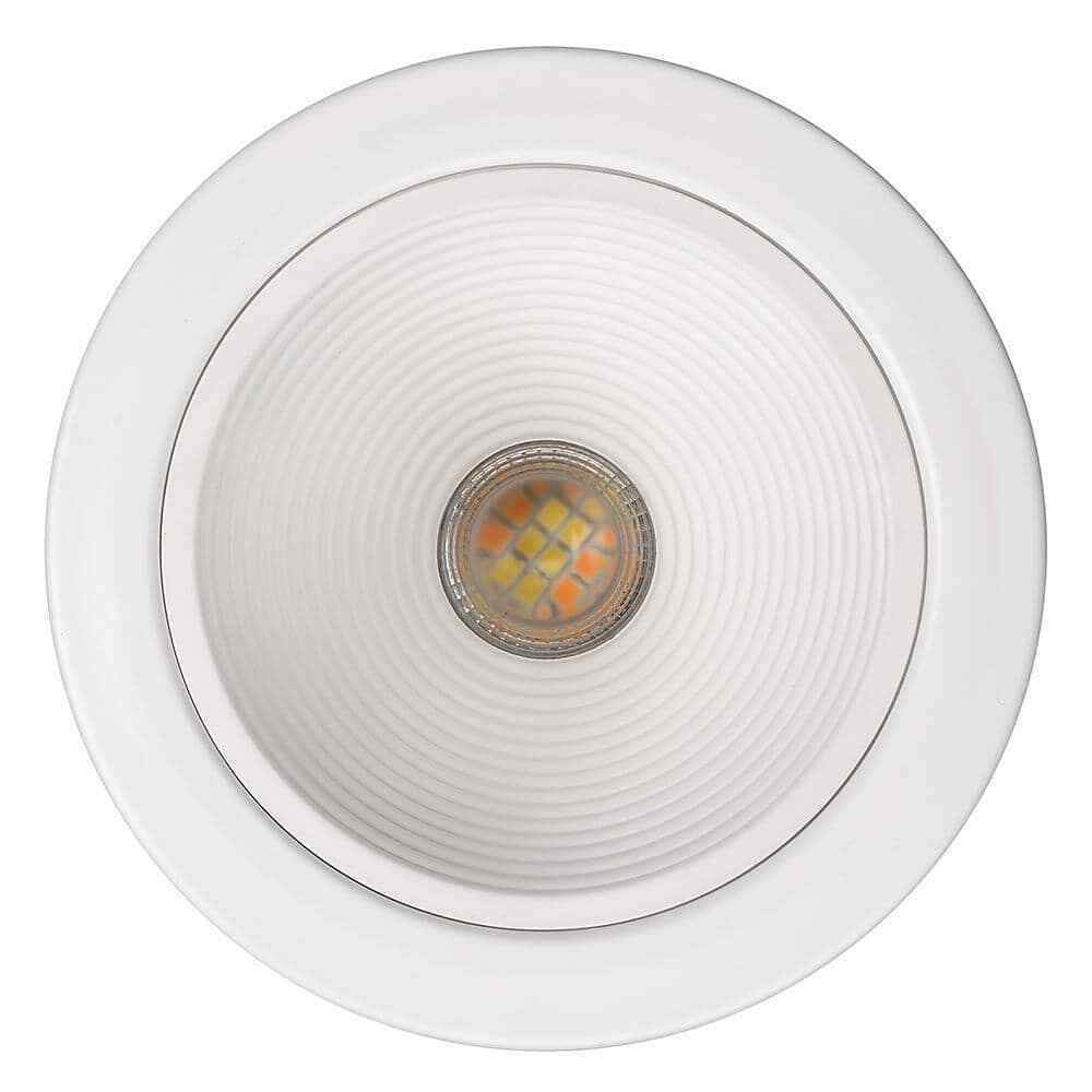 Commercial Electric 4 in. Selectable CCT Recessed Light Trim Dimmable Wet Rated