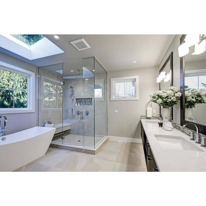 Juno 6 in. Selectable CCT Canless Integrated LED White Recessed Downlight Trim
