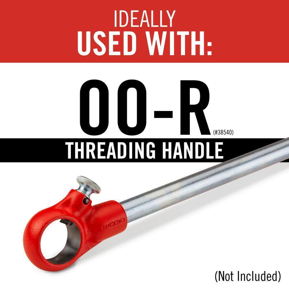 RIDGID 1 in. 00-R Manual Ratchet NPT Pipe Threading Right Hand Die Head