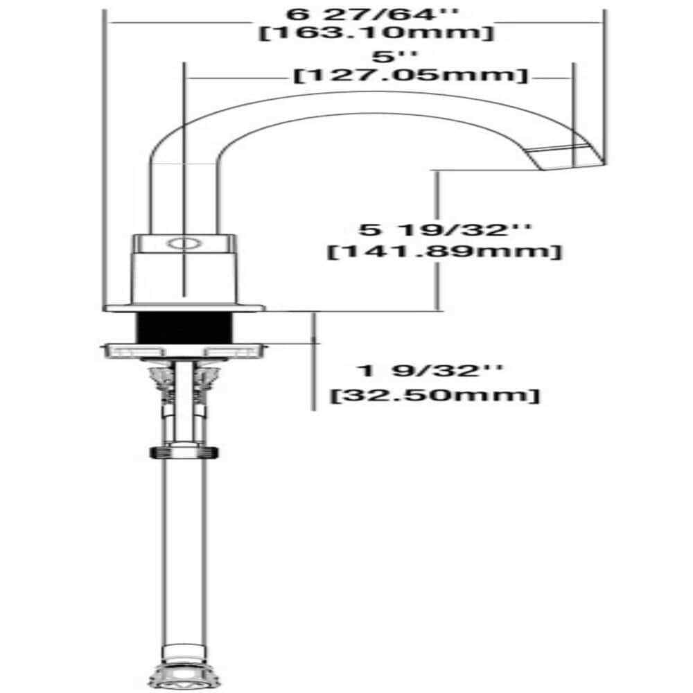Glacier Bay Dorind 8 in. Widespread 2-Handle High-Arc Bathroom Faucet in Chrome