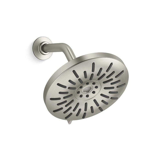 KOHLER Bellerose 3-Spray Patterns 1.75 GPM 8 in. Wall Mount Fixed Shower Head