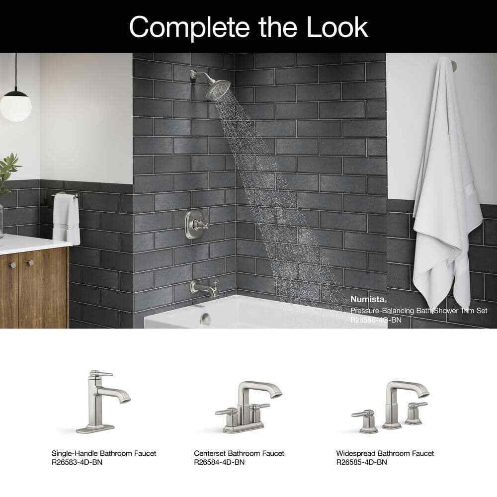 KOHLER Numista Single-Handle 3-Spray Wall-Mount Tub and Shower Faucet