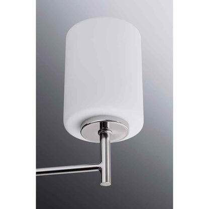 Progress Lighting Replay Collection 1-Light Polished Nickel Vanity Wall Light