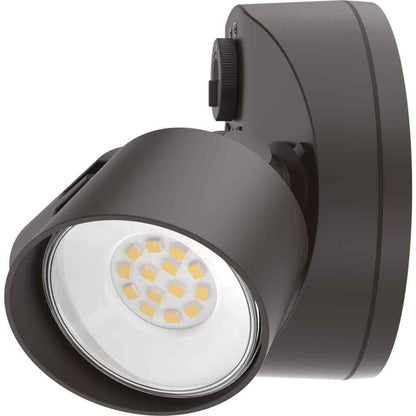 Lithonia Lighting Contractor Select HGX Dark Bronze Integrated LED Flood Light