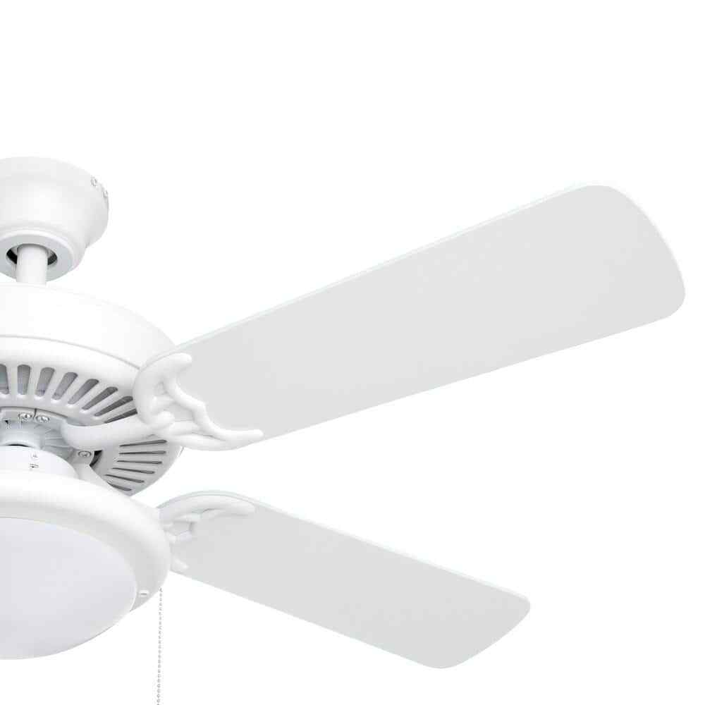 Trice 44 in. LED Matte White Ceiling Fan YG269AP-MWH