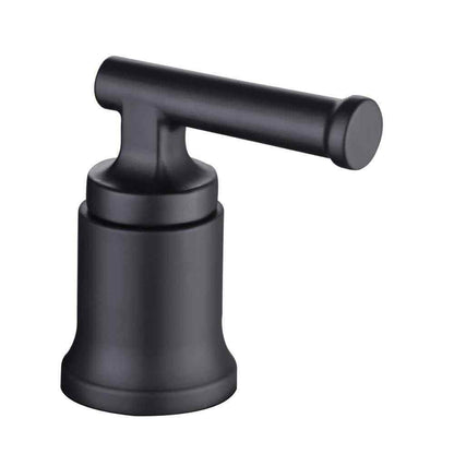 Glacier Bay Oswell 4 in. Centerset 2-Handle High-Arc Bathroom Faucet Matte Black