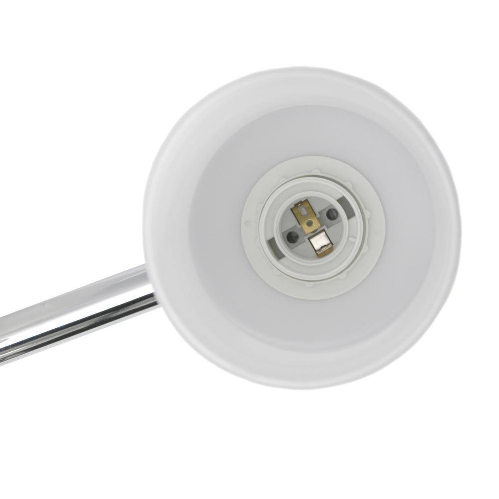 Lalia Home 6.50 in. 3-Light Chrome Vanity Uplight Downlight Wall Fixture