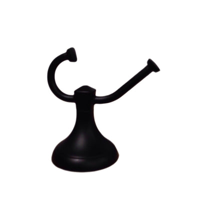 Delta Esato Double Towel J-Hook in Matte Black