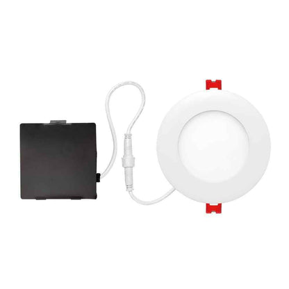 Globe Electric Ultra Slim Series 4 in. White Integrated LED Recessed Kit