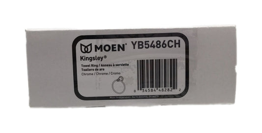 MOEN Kingsley Towel Ring in Chrome YB5486CH
