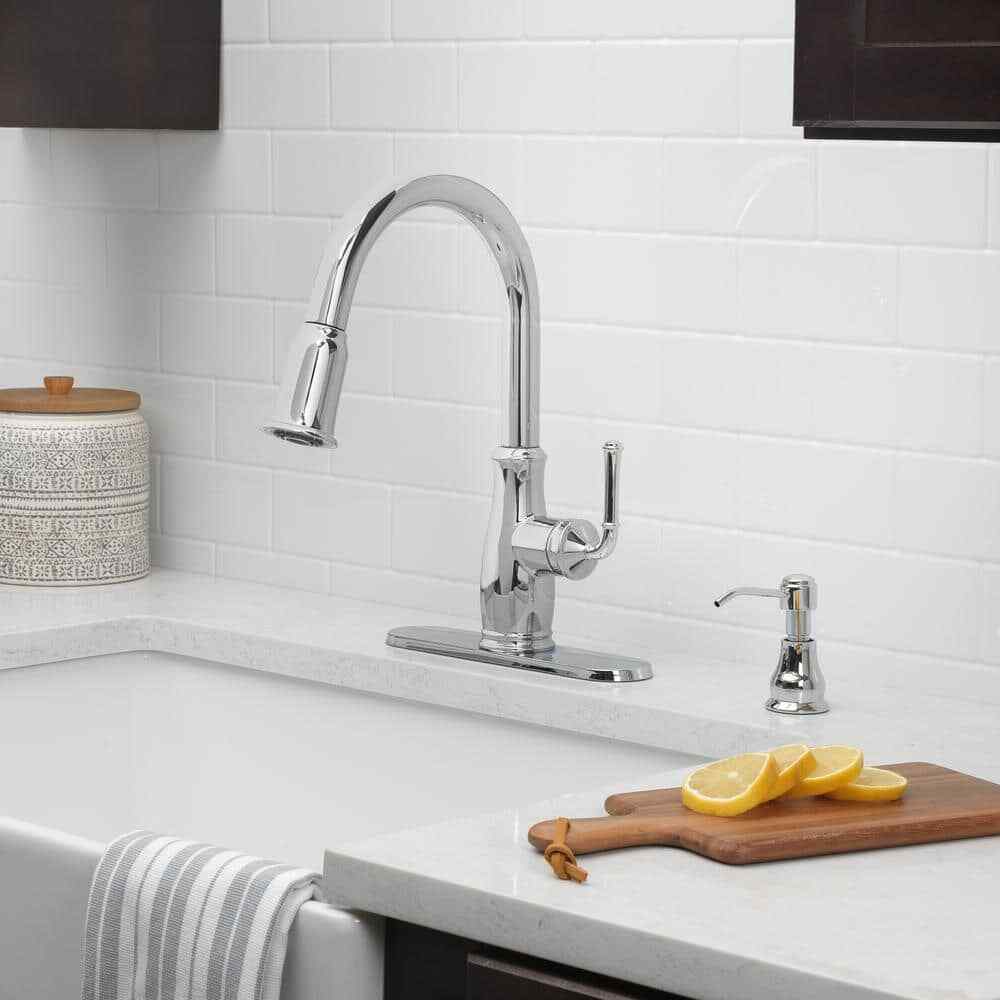 Glacier Bay Pull Down Kitchen Faucet Chrome Kagan 21-K153KCP-GB