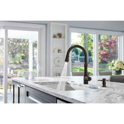 KOHLER Bellera Touchless Pull-Down Kitchen Sink Faucet in Polished Chrome