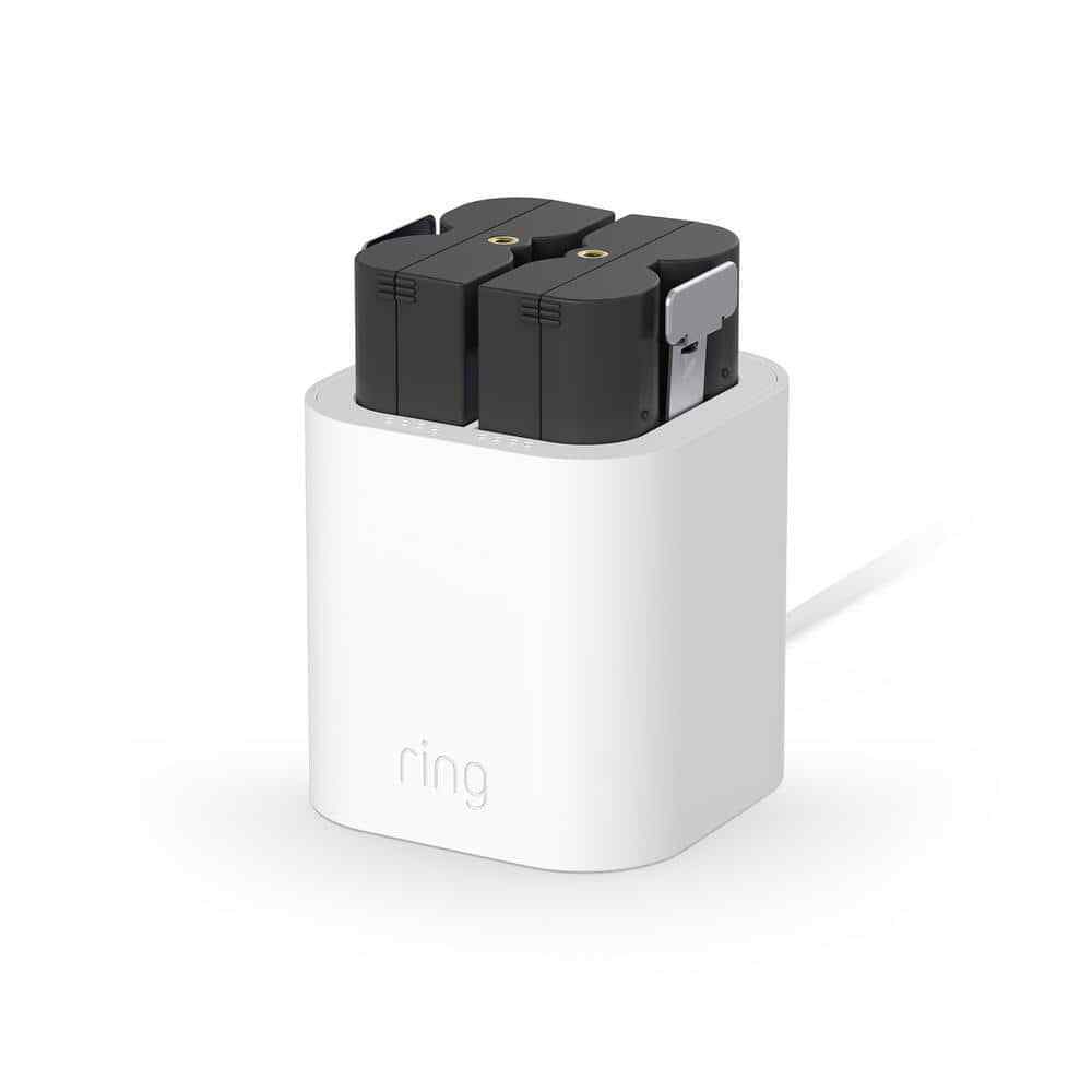 Ring Charging Station for Quick Release Battery Pack B08CKJV9Z6