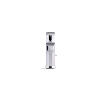 KOHLER Taut Single Hole Bathroom Faucet in Vibrant Brushed Moderne Brass