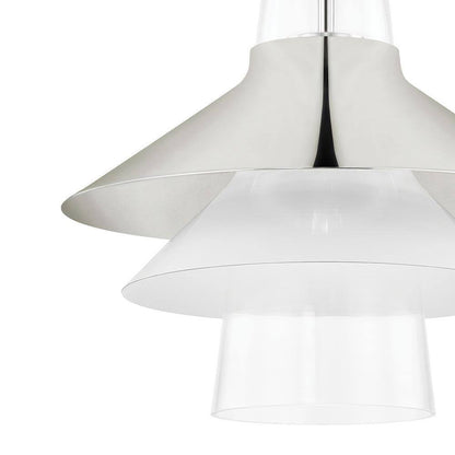 MITZI HUDSON VALLEY LIGHTING Jessy 1-Light Polished Nickel Large Pendant