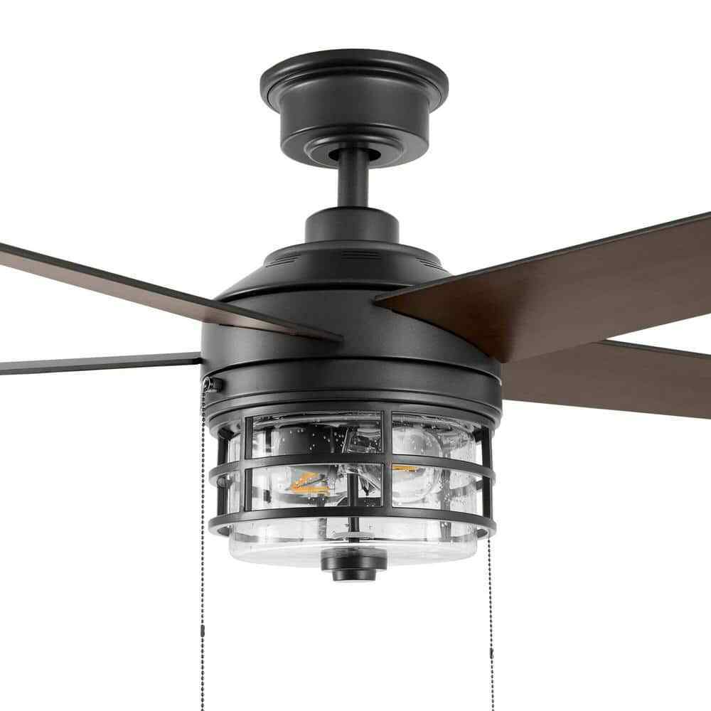 Home Decorators Colbridge 52 in. LED Indoor/Outdoor Natural Iron Ceiling Fan