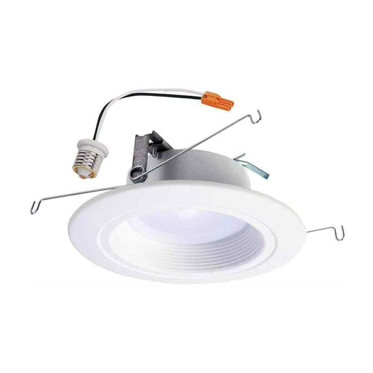 Halo RL 5 in. and 6 in. 2700K-5000K White LED Recessed Ceiling Light Trim 5-Pack