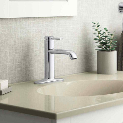 KOHLER Ashan Single Hole Single-Handle Bathroom Faucet in Polished Chrome
