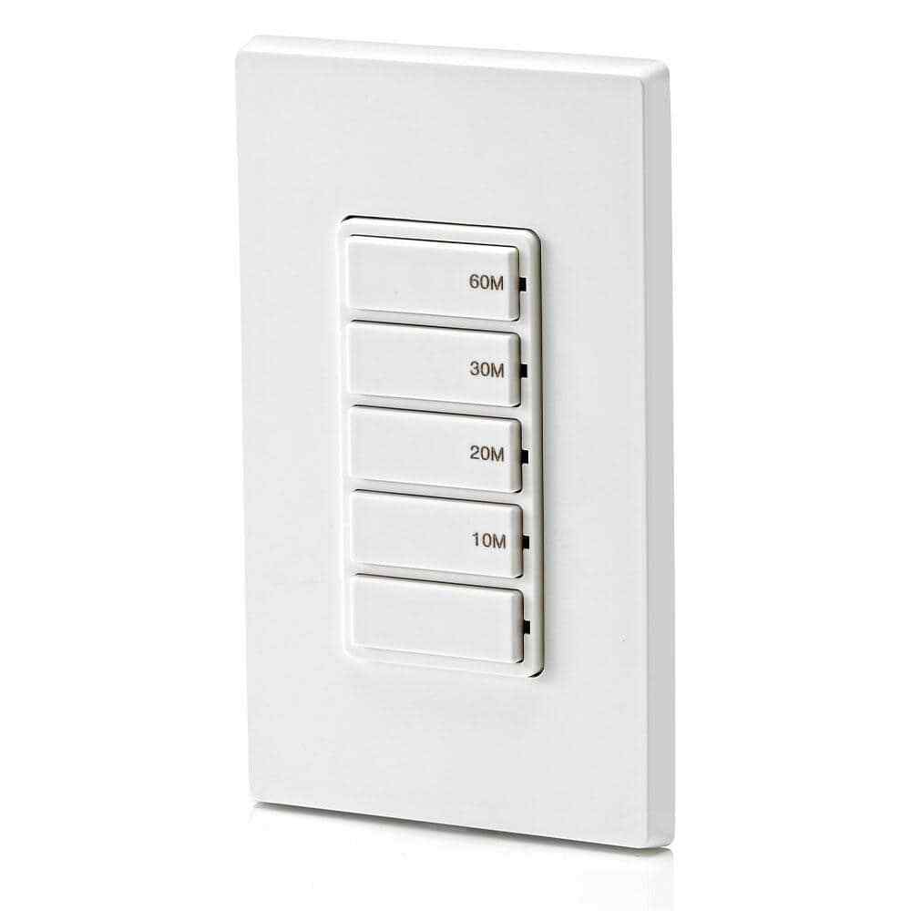 Leviton Decora 15A 60-Minute Indoor In-Wall Countdown Timer Switch 1/2 HP/9.8A