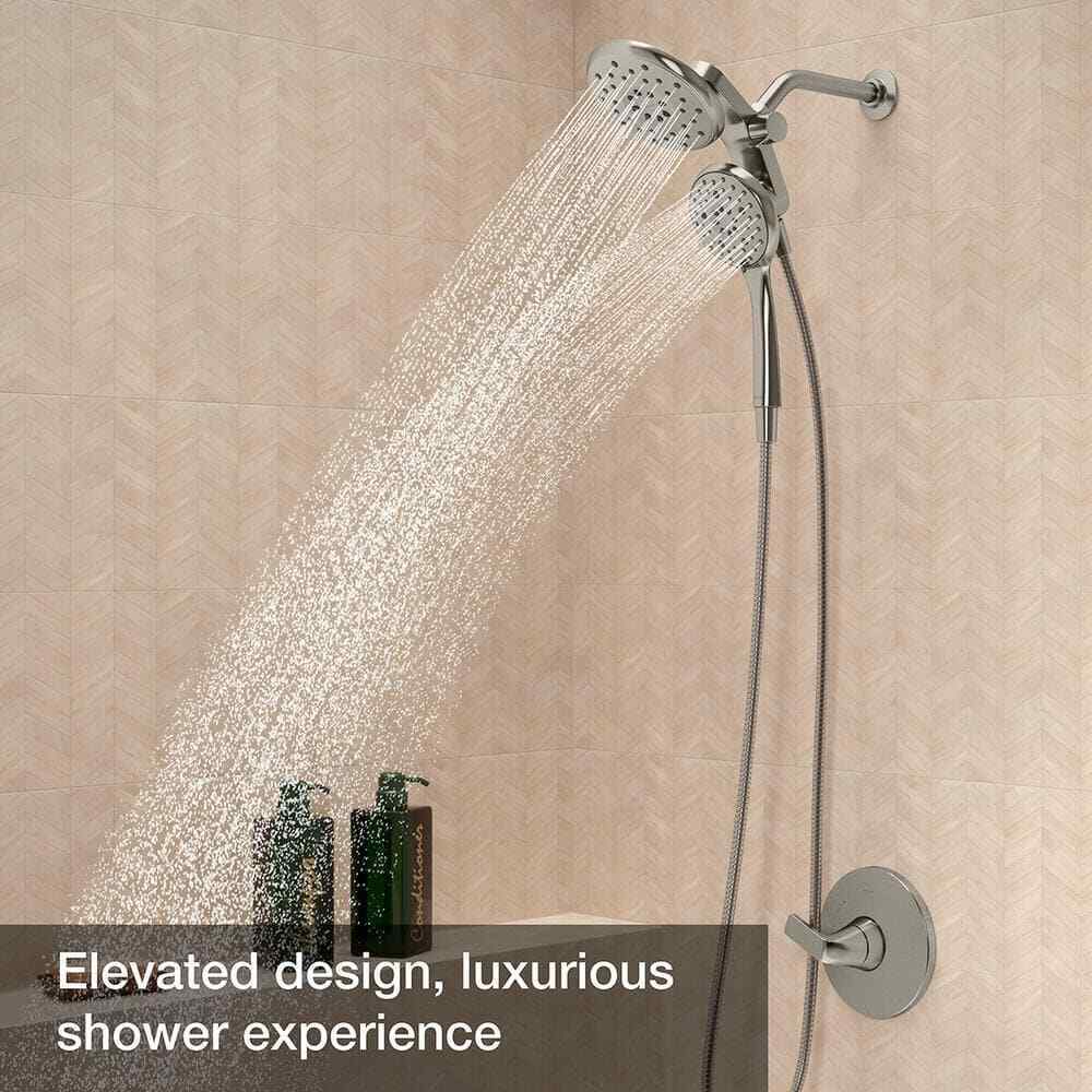 KOHLER Claro 1-Spray Dual Wall Mount Fixed and Handheld Shower Head 1.75 GPM