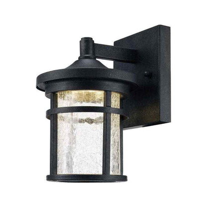 Home Decorators Westbury Aged Iron Outdoor LED Wall Lantern Sconce