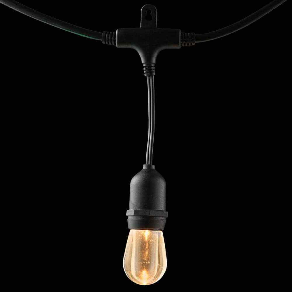Home Decorators 12-Light 24 ft. Indoor/Outdoor Integrated LED String Light